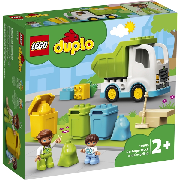 10945 LEGO Duplo Søppelbil og avfallsortering (Bilde 1 av 3)