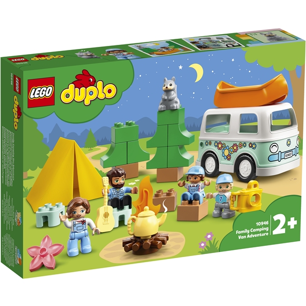 10946 LEGO Duplo Familie med campingbil (Bilde 1 av 3)