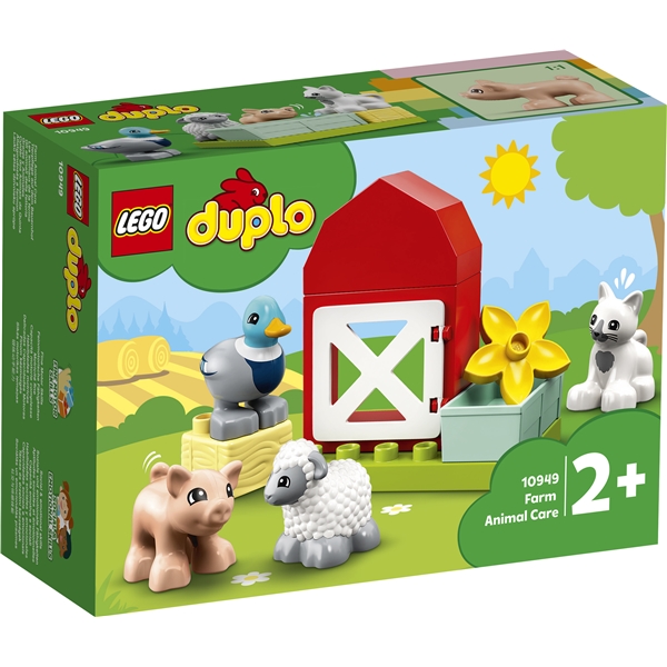 10949 LEGO Duplo Bondegårdsdyr Å Passe På (Bilde 1 av 3)