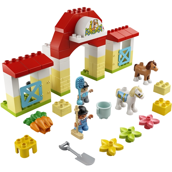 10951 LEGO Duplu Hestestall og ponnipleie (Bilde 3 av 3)