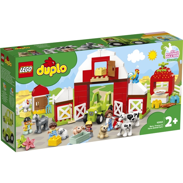 10952 LEGO Duplo Låve, traktor og bondegårdsdyr (Bilde 1 av 3)
