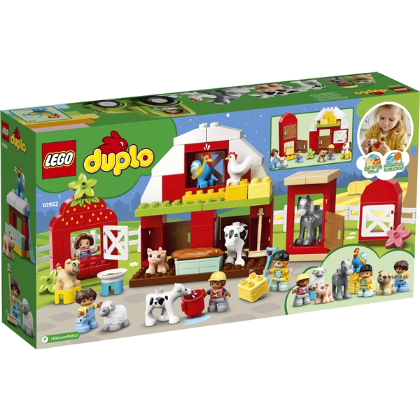 10952 LEGO Duplo Låve, traktor og bondegårdsdyr (Bilde 2 av 3)