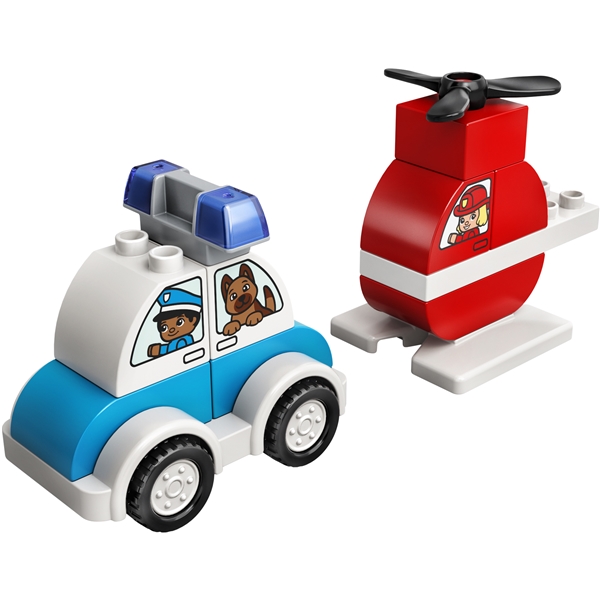 10957 LEGO Duplo Brannhelikopter og politibil (Bilde 3 av 5)