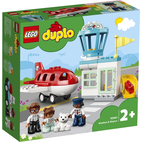 10961 LEGO Duplo Fly og flyplass (Bilde 1 av 3)