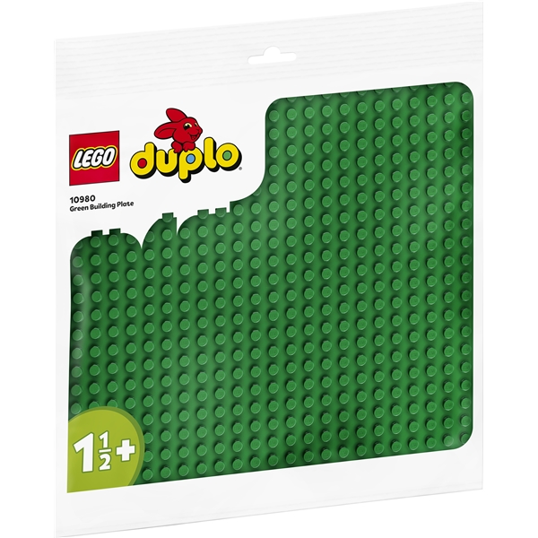 10980 LEGO Duplo Grønn Byggeplate (Bilde 1 av 5)