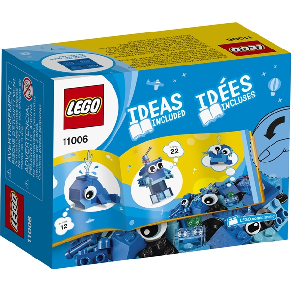 11006 LEGO Classic Blå kreativitetsklosser (Bilde 2 av 3)