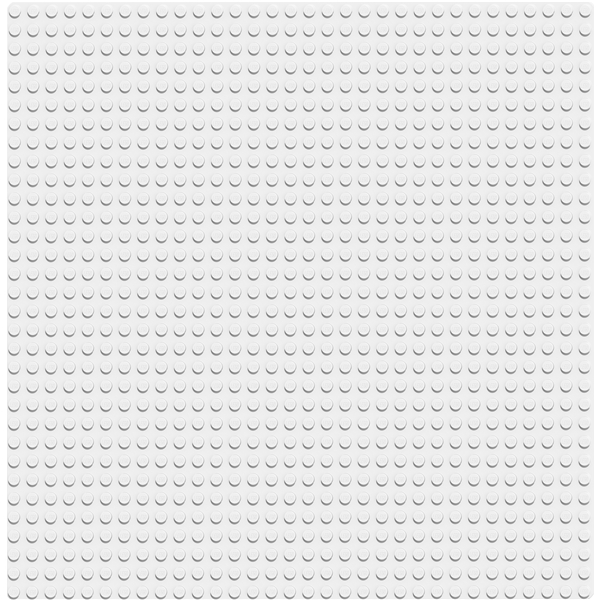 11010 LEGO Classic Hvit basisplate (Bilde 2 av 2)
