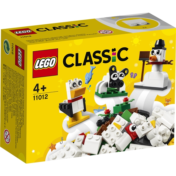 11012 LEGO Classic Kreativitet med hvite klosser (Bilde 1 av 3)
