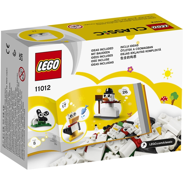 11012 LEGO Classic Kreativitet med hvite klosser (Bilde 2 av 3)