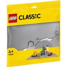 11024 LEGO Classic Grå Basisplate