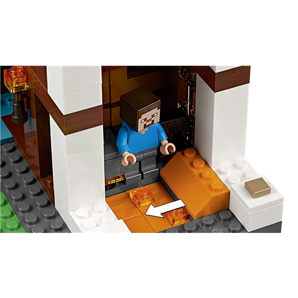 21134 LEGO Minecraft Basen ved fossen (Bilde 4 av 8)