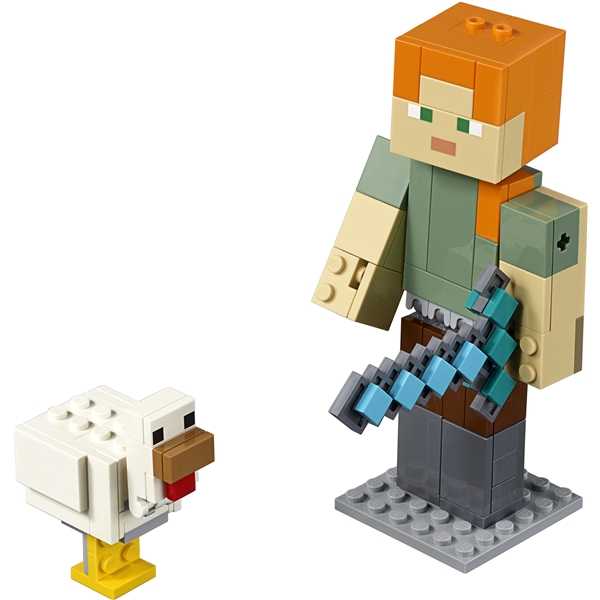 21149 LEGO Minecraft BigFig Alex med Kylling (Bilde 3 av 3)