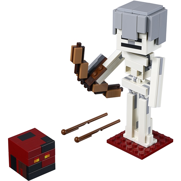 21150 LEGO Minecraft BigFig Skjelett med Magmakube (Bilde 3 av 3)