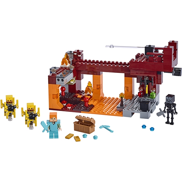 21154 LEGO Minecraft Flammeskrøntbroen (Bilde 3 av 3)