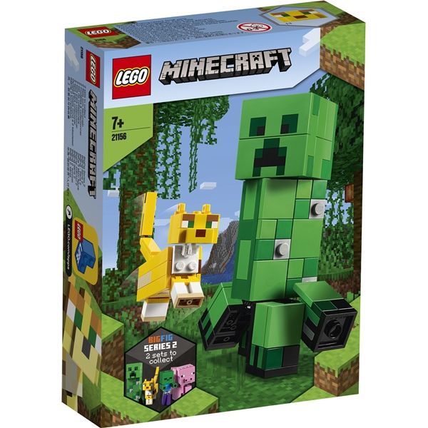 21156 LEGO Minecraft BigFig Creeper™ og ozelot (Bilde 1 av 3)