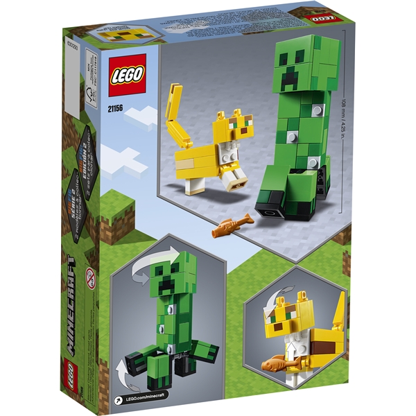 21156 LEGO Minecraft BigFig Creeper™ og ozelot (Bilde 2 av 3)