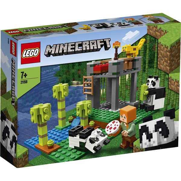 21158 LEGO Minecraft Pandahjem med park (Bilde 1 av 3)