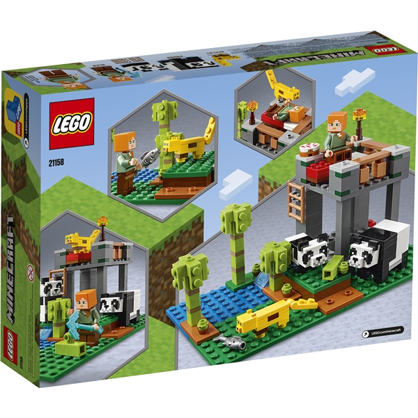 21158 LEGO Minecraft Pandahjem med park (Bilde 2 av 3)