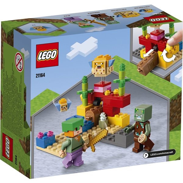 21164 LEGO Minecraft Korallrevet (Bilde 2 av 3)