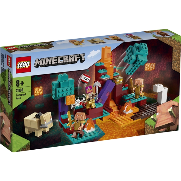 21168 LEGO Minecraft Den vindskjeve skogen (Bilde 1 av 3)