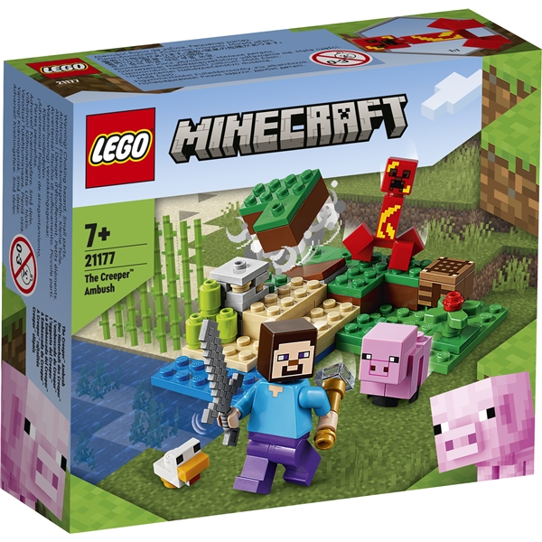 21177 LEGO Minecraft Creeper i Bakholdsangrep (Bilde 1 av 5)