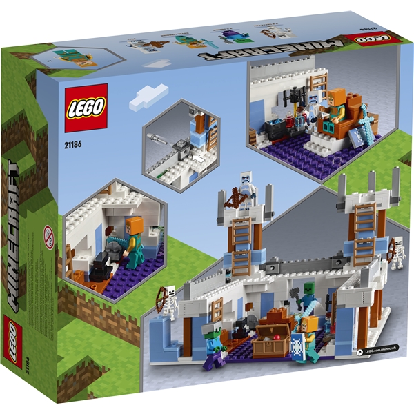 21186 LEGO Minecraft Isslottet (Bilde 2 av 6)