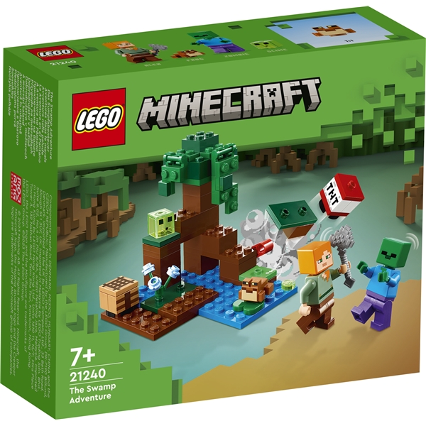 21240 LEGO Minecraft Sumpeventyret (Bilde 1 av 6)