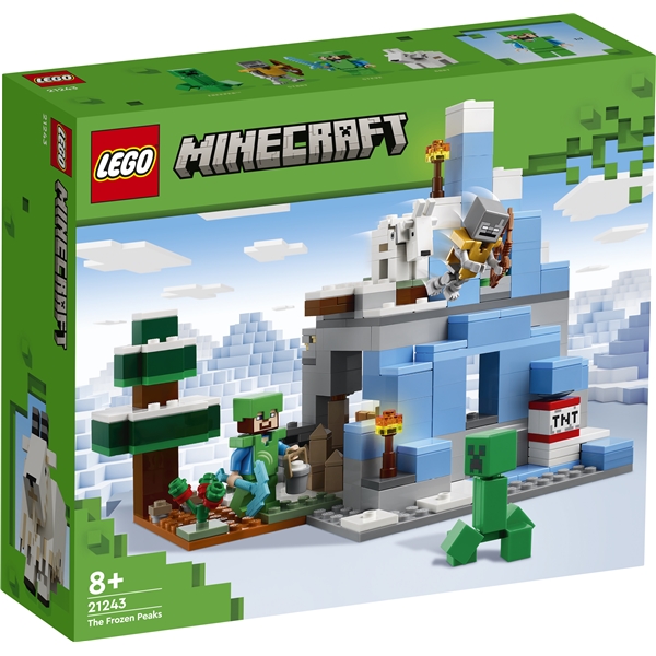 21243 LEGO Minecraft Frossenfjellene (Bilde 1 av 6)