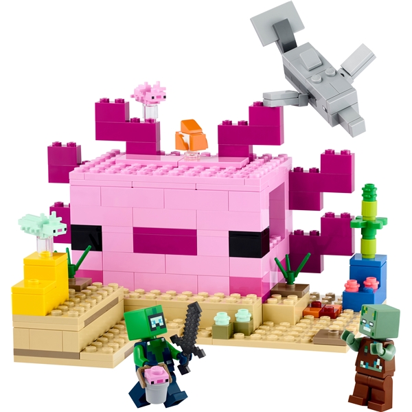 21247 LEGO Minecraft Axolotl-Huset (Bilde 3 av 6)