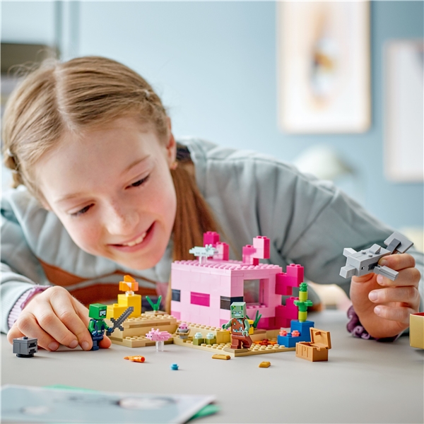 21247 LEGO Minecraft Axolotl-Huset (Bilde 5 av 6)