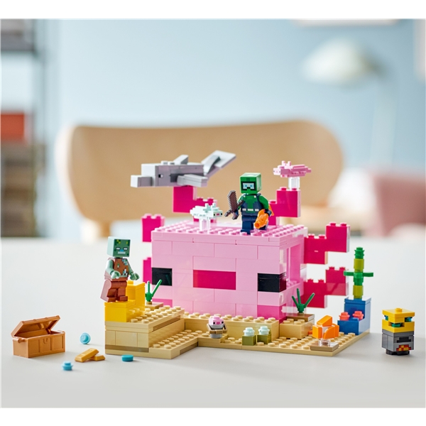 21247 LEGO Minecraft Axolotl-Huset (Bilde 6 av 6)