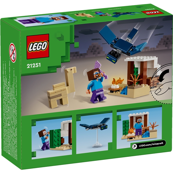 21251 LEGO Minecraft Steves Ørkenekspedisjon (Bilde 2 av 6)