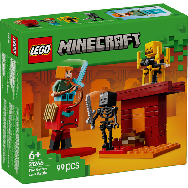 21266 LEGO Minecraft Lavakampen i Nether (Bilde 1 av 6)