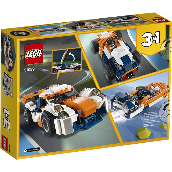 31089 LEGO Creator Oransje Racerbil (Bilde 2 av 5)