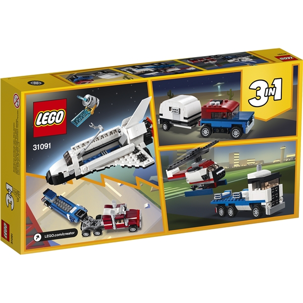 31091 LEGO Creator Transport for Romferje (Bilde 2 av 5)