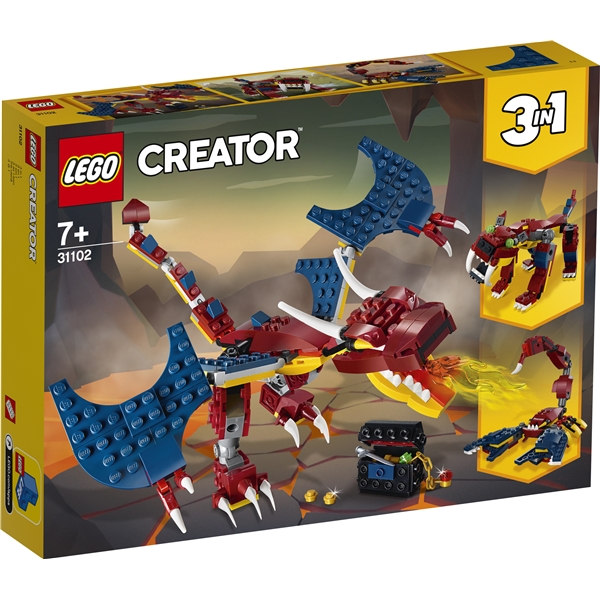 31102 LEGO Creator Ilddrage (Bilde 1 av 3)