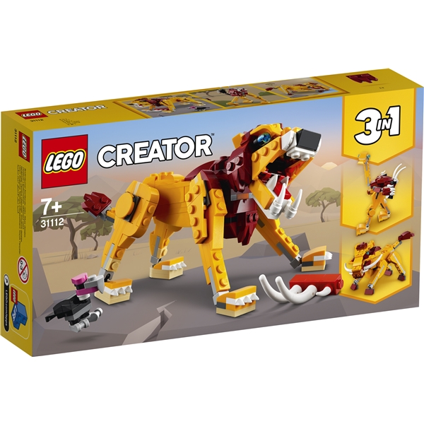 31112 LEGO Creator Vill løve (Bilde 1 av 6)