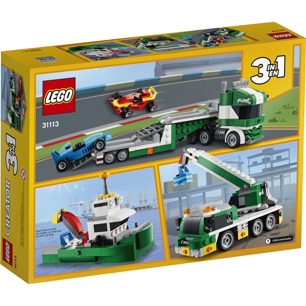 31113 LEGO Creator Racerbiltransporter (Bilde 2 av 6)