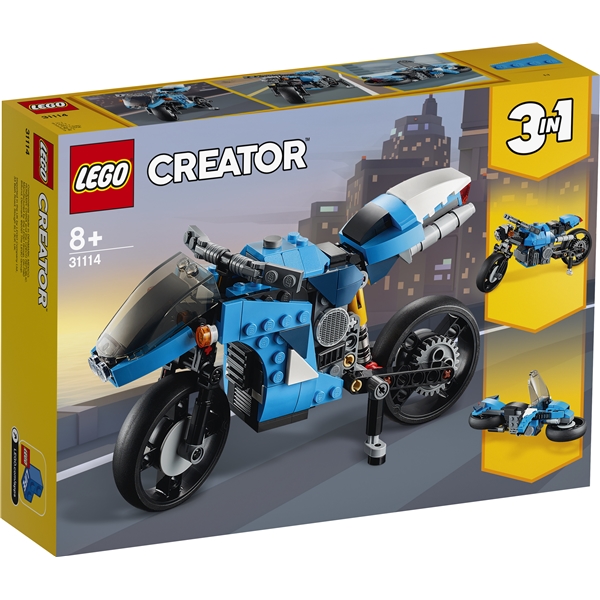 31114 LEGO Creator Supermotorsykkel (Bilde 1 av 6)