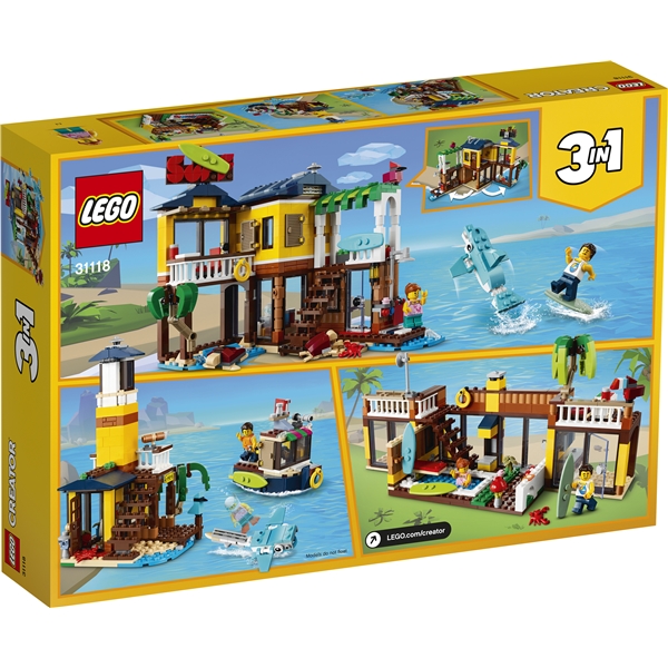 31118 LEGO Creator Surferens strandhus (Bilde 2 av 5)