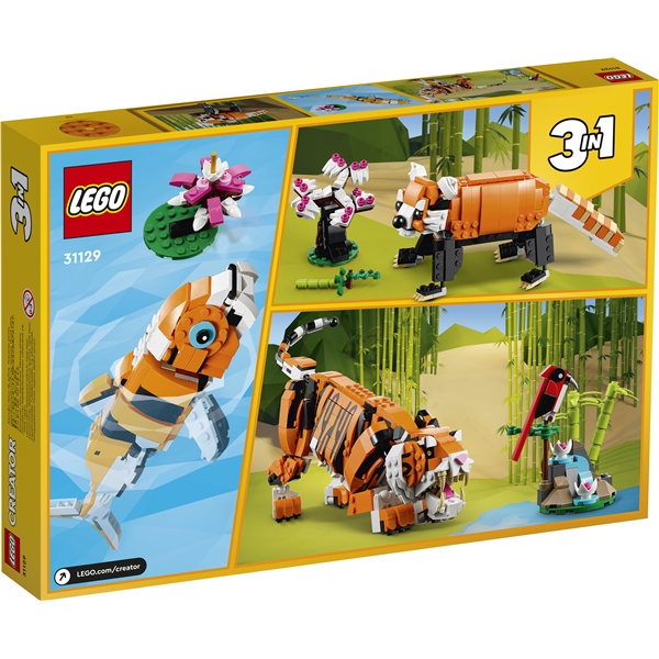 31129 LEGO Creator Majestetisk Tiger (Bilde 2 av 5)