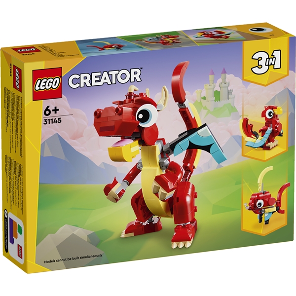 31145 LEGO Creator Rød Drage (Bilde 1 av 6)