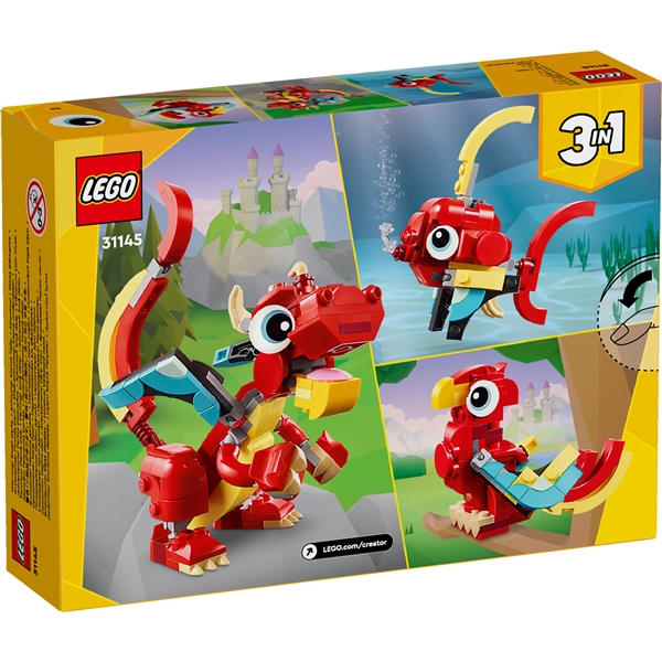 31145 LEGO Creator Rød Drage (Bilde 2 av 6)