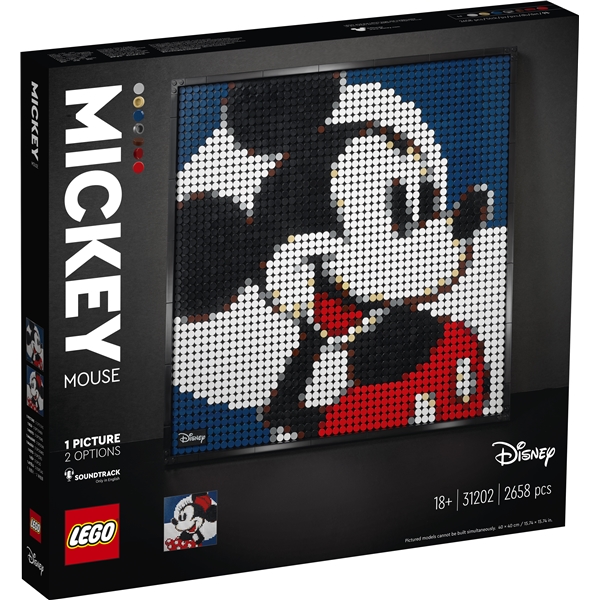 31202 LEGO Art Disneys Mickey Mouse (Bilde 1 av 3)