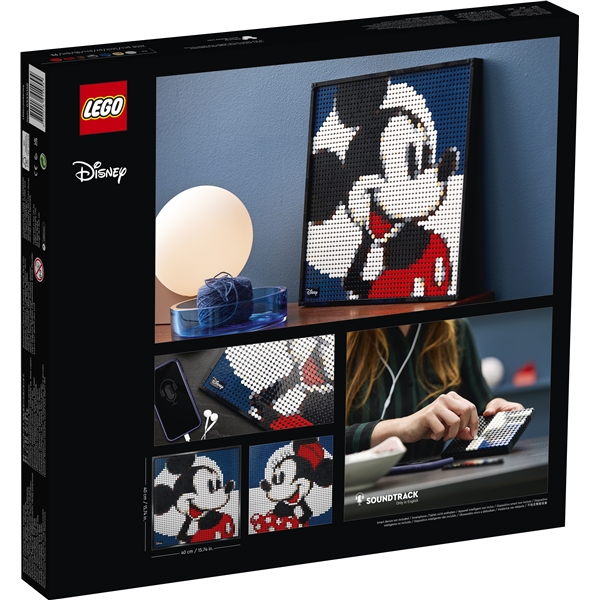 31202 LEGO Art Disneys Mickey Mouse (Bilde 2 av 3)