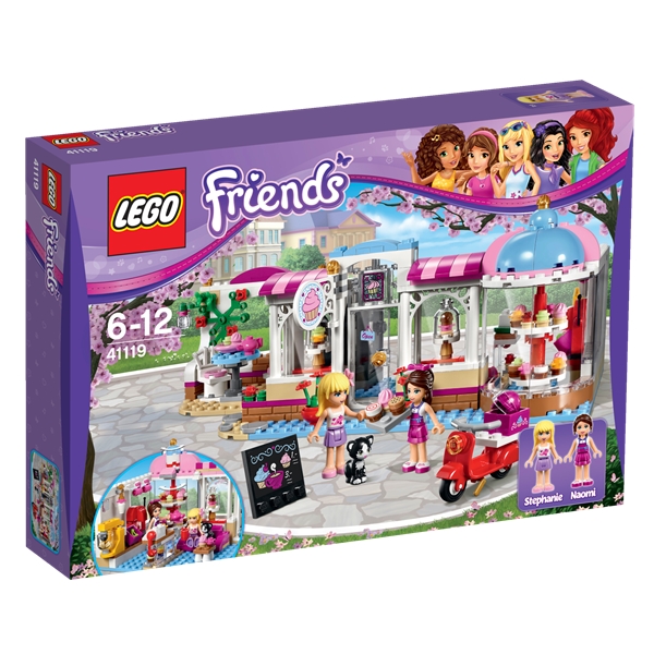 41119 LEGO Friends Heartlakes cupkake-kafé (Bilde 1 av 3)