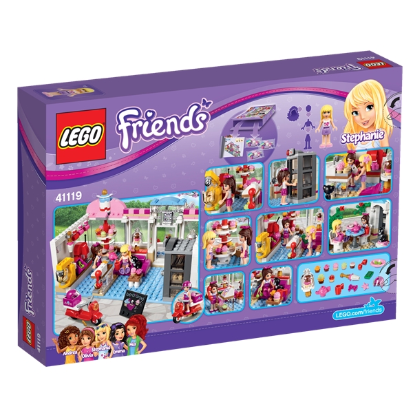 41119 LEGO Friends Heartlakes cupkake-kafé (Bilde 3 av 3)