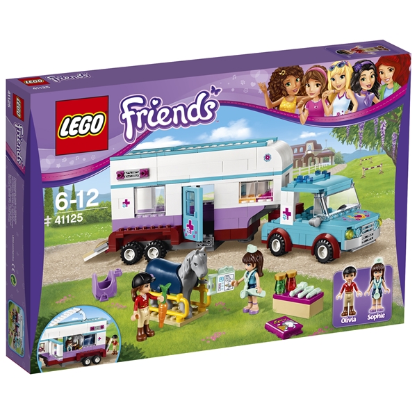 41125 LEGO Friends Veterinærens hestetransport (Bilde 1 av 3)