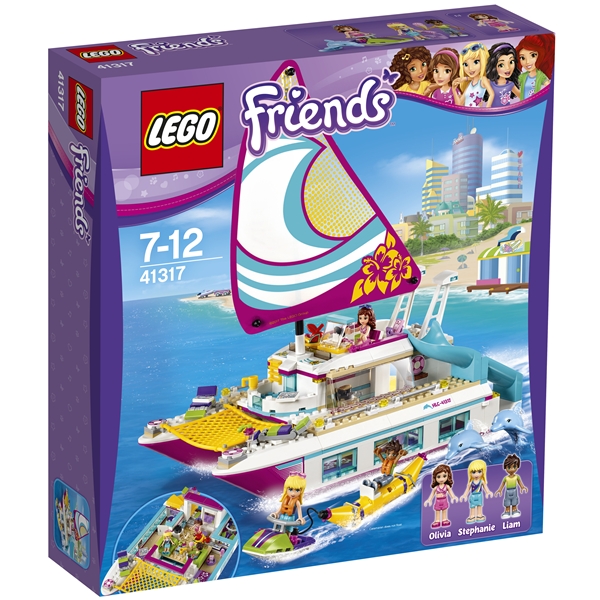 41317 LEGO Friends Solskinnskatamaran (Bilde 1 av 6)