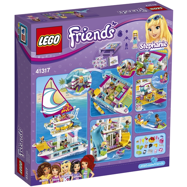 41317 LEGO Friends Solskinnskatamaran (Bilde 2 av 6)